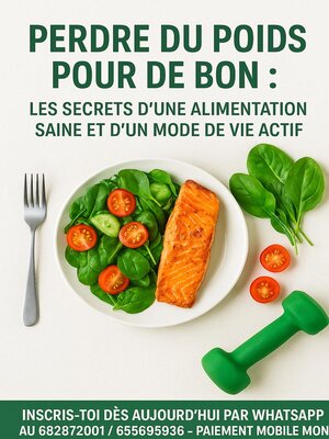 cover image of Perdre du poids pour de bon